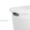 Mind Reader 21'' Hamper Laundry Basket with Cutout Handles